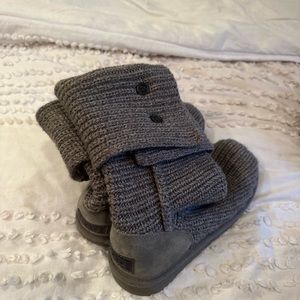 Knit fold over UGGs
